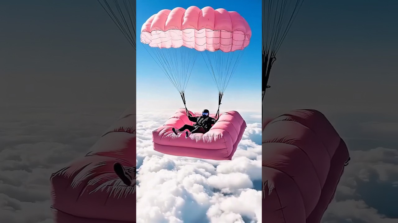 Flying sofa 😱 