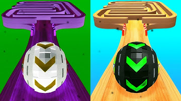 Rolling Ball Sky Escape 🏀 vs Reverse gameplay Colour Run walkthrough , iOS Android New Update : 2052