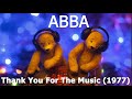 ABBA - Thank You For The Music (1977)