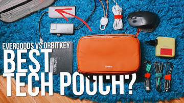 Evergoods CAP2 is still my favorite Tech Pouch. Orbitkey 2in1 Pouch Review
