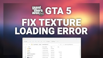 GTA 5 – How to Fix Texture Loading in GTA V! | Complete 2025 Guide