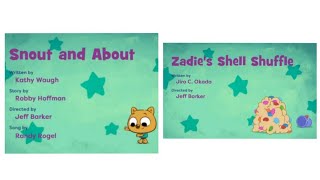 Work it out wombats title Cards Snout and Anout / Zabie's shell Shuffle