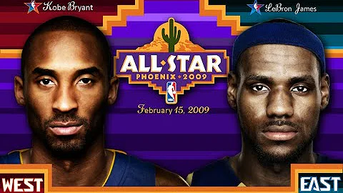 2009 NBA明星賽 傳奇之戰｜ Kobe, O'Neal, James, Iverson, 姚明, Wade, Garnett, Howard, Paul, Stoudemire, Duncan. - DayDayNews