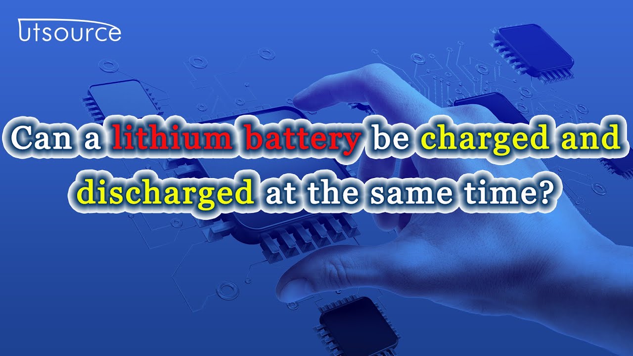 Can a lithium battery be charged and discharged at the same time