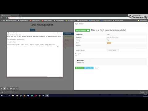 Laravel task management