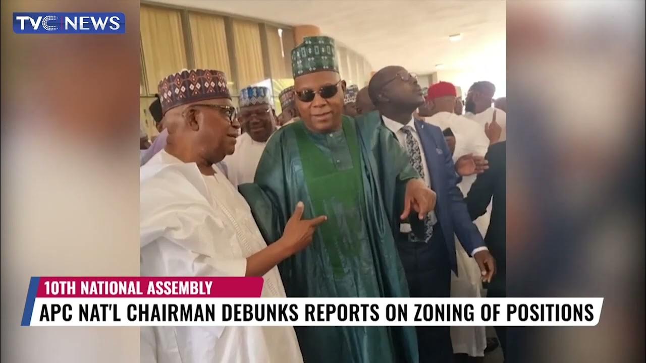 Journalists Hangout | APC National Chairman Debunks Reports On Zoning Of NASS Positions