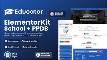 (PART 2) Setting Form &  Template untuk Dashboard Member  | Educator TemplateKit (Crocoblock)