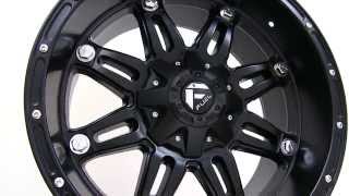 Fuel Hostage D531 Matte Black Wheels Rims 20x10