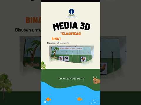 Penggunaan Media 3D Kalsifikasi Binatang Darat & Air pada Pembelajaran  oleh Umi Kalsum