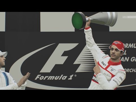 Jules Bianchi RIP :( - F1 2015 Spa Francorchamps, Belgium Gameplay 60FPS HD
