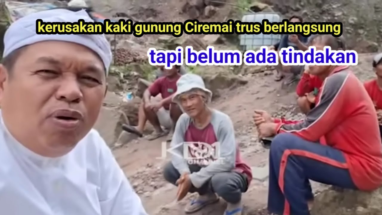 Kerusakan kaki gunung Ciremai trus berlangsung - tapi tidak ada tindakan penghentian