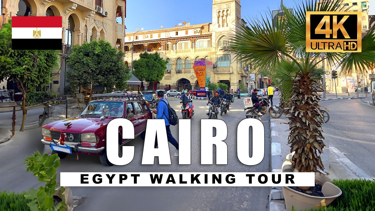 🇪🇬 Cairo Walking Tour - Discover the Hidden Gem of Heliopolis, Cairo, Egypt | 4K HD 60fps