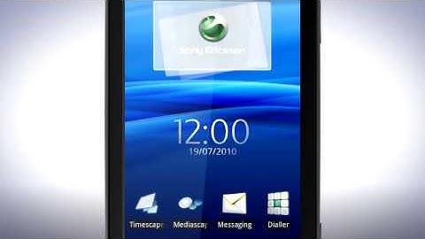 Update the software on your  Xperia™ X10