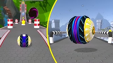 Rolling Ball Sky Escape - Gameplay SpeedRun All Levels 819 - 829