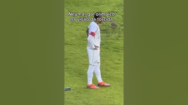 Neymar faz gol olímpico! #jogador #neymar #neyday #neymarjr #santos #futebol