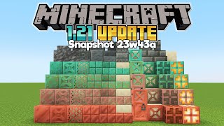 Finding New Copper \& Tuff Blocks in Survival! ▫ Minecraft 1.21 Update, Snapshot 23w42a