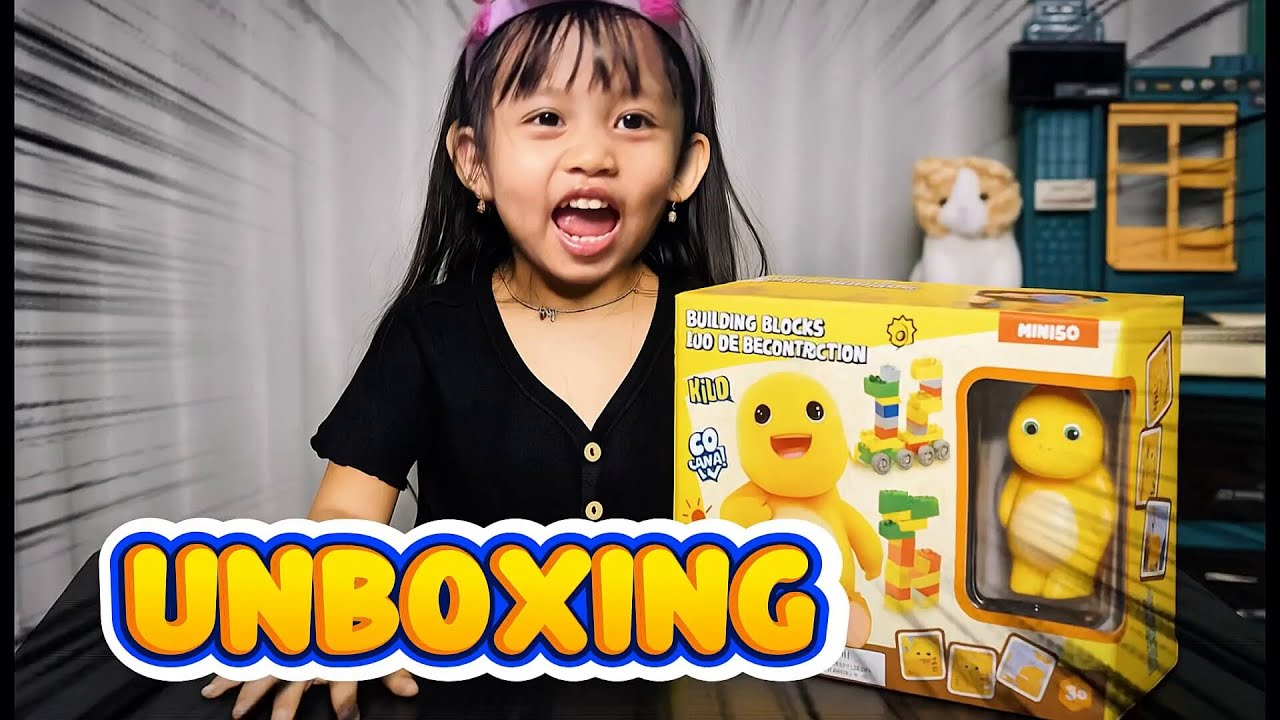 Unboxing Dino Kuning Lucu! Mainan Nailong dari Miniso