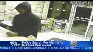 Suspect Sought In Chinese Restaurant Robbery