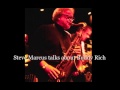 Capture de la vidéo Steve Marcus Talks About Buddy Rich (Audio)