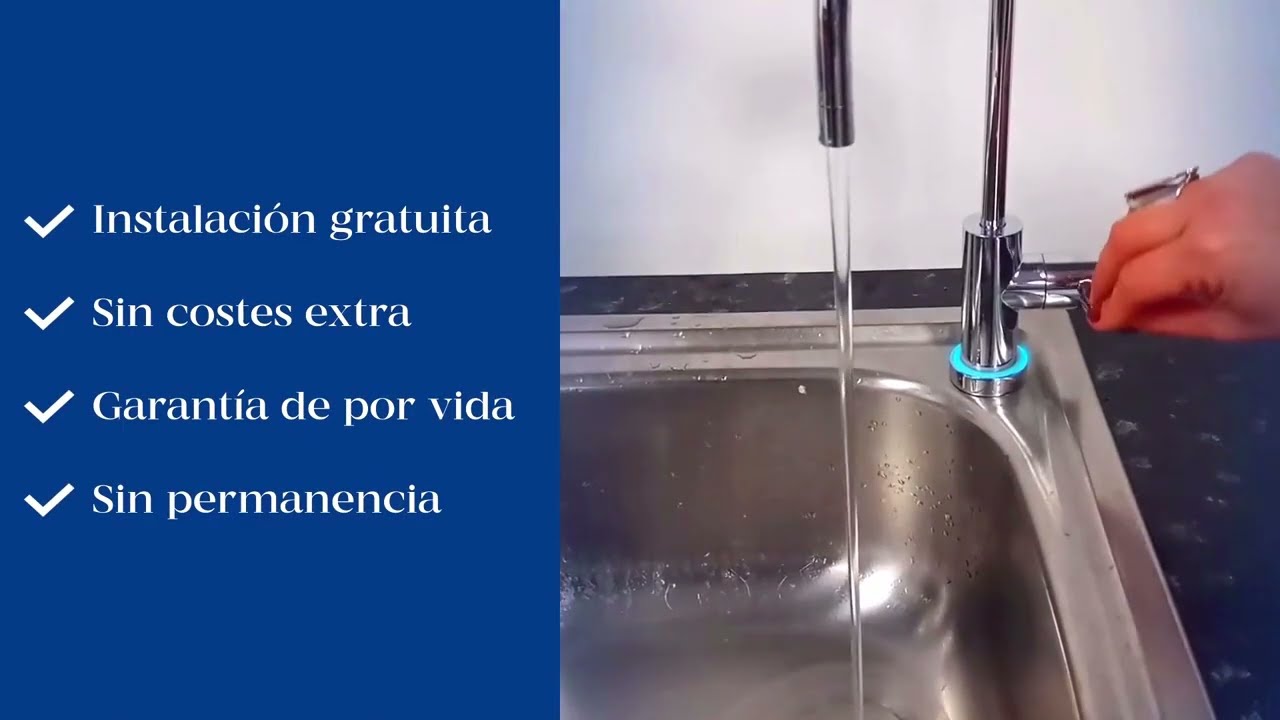 Grifo osmosis Aquaflix, agua buena en tu hogar.