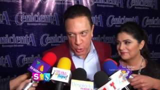 [VIDEO] Victoria Ruffo y Omar Fayad padrinos de la obra de teatro #LaCenicienta