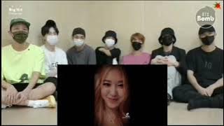 BTS reaction to BLACKPINK (Rose Tik tok)