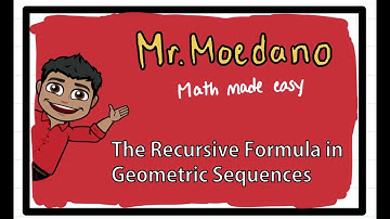 The Recursive Formula in Geometric Sequences!
