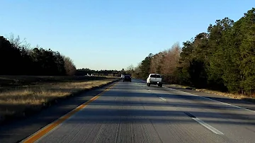 Interstate 95 - South Carolina (Exits 77 to 68) southbound