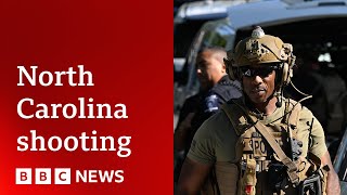 Charlotte shooting: Four police officers killed in North Carolina home siege | BBC News