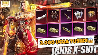 😱 3.000$ UCGA YANGI X-SUITNI OLDIM 😳 PUBG MOBILE OPEN CASE