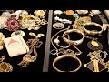 Vintage designer jewelry found at the flea market and rummage sales this week