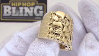 D Nugget Mens Ring Den Nugget Jewelry