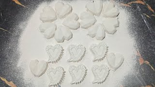 Snowy Ultra Silky Soft Plain Jane Gym Chalk Hearts Crush +Bonus | #wintersxfestivals #softnessasmr screenshot 1