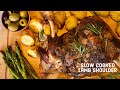 Slow Cooked Rosemary Garlic LAMB SHOULDER - Easy Sunday roast