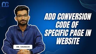 How to Add Google Ads Conversion Code in Specific Pages | Google Ads Conversion Code Tutorial