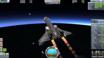 Flying the Spaceplane To Orbit in KSP v1.0.4