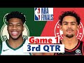 Milwaukee Bucks vs. Atlanta Hawks Full Highlights 3rd QTR Game 1 | NBA East Finals 2021