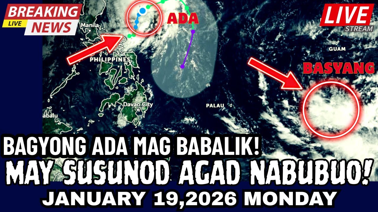 BREAKING: BAGONG BAGYO NAMATAAN! SUSUNOD NA SI BASYANG!