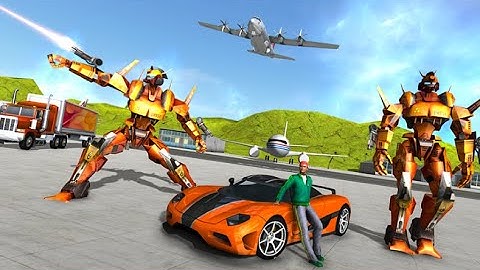 Amazing Robot Car Transporter Part-1 | Robot Transform Android GamePlay | By Game Crazy