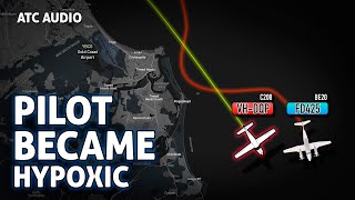 Pilot Asleep in Cockpit: Cessna 208 Hypoxia Crisis | Real ATC Audio