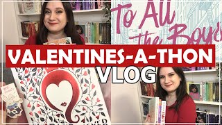VALENTINES-A-THON VLOG | Watching Always and Forever, Reading 3 Romance Books