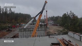 В Брянской области новый мост в Сураже сдадут до конца года