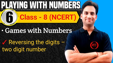 Reversing the digits – two digit number Chapter 16 class 8 maths | Reversing the 2 digits numbers