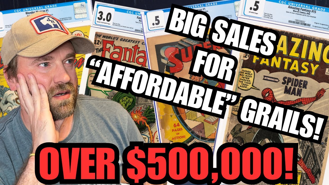 Big Sales for Comic Grails! Over $500,000!!!
