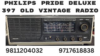 Philips Pride Deluxe 397 Old Vintage Rare Antique Radio Price In Hindi Delhi 9811204032 / 9717618838