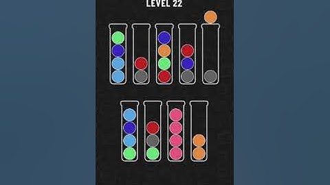 Ball Sort Puzzle Walkthrough Gameplay - Level 22