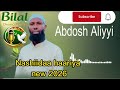 New Abdosh Aliyyi 2026 Nashidaan Kun Nama Qalbii Tuqa BilalOromoMedia