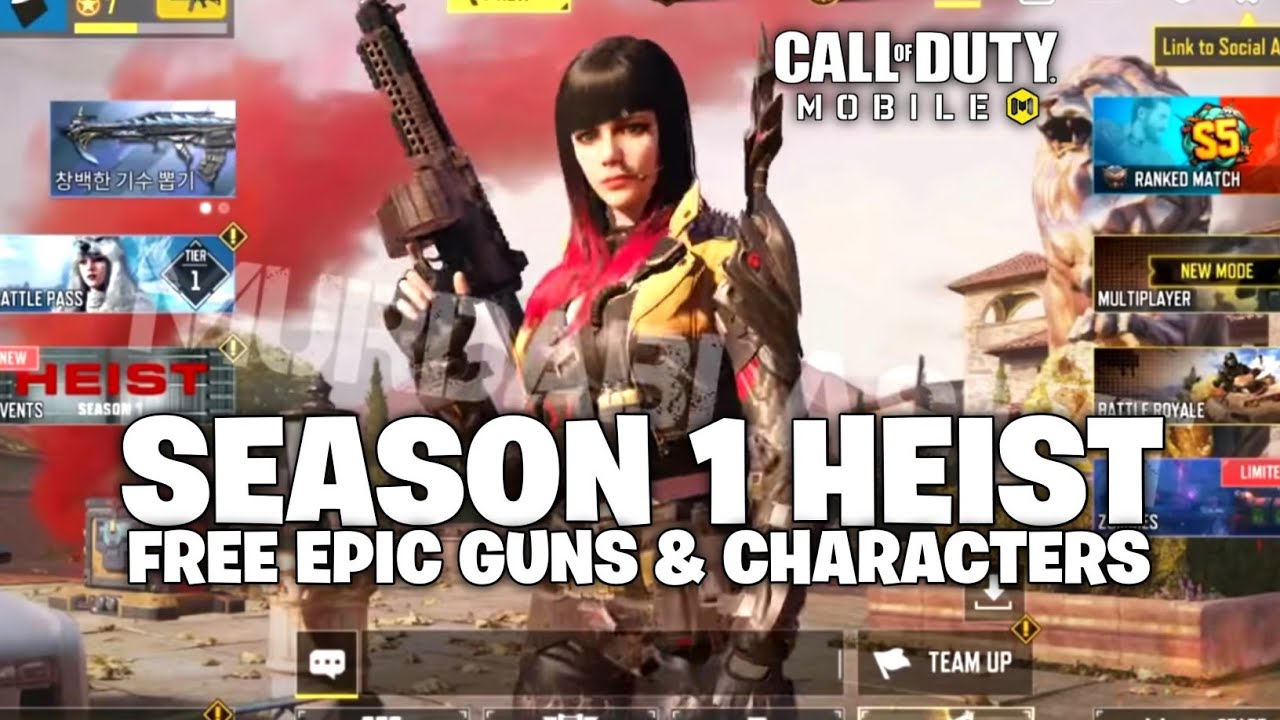 CODM SEASON 1 FREE EPIC GUNS AND CHARACTERS IN DAILY MISSION & CREDIT CRATES COD MOBILE S1 2022