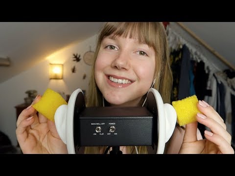 ASMR triggers to help you sleep⎥3dio test