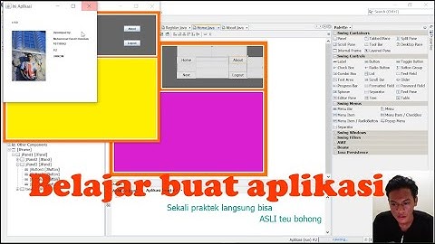 [TUTORIAL]Membuat Aplikasi Dekstop. SEKALI COBA PASTI BISA!!! - Java Swing Netbeans